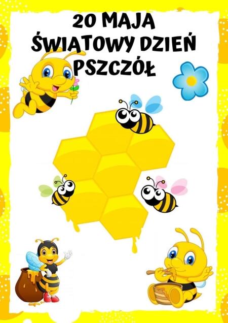 Bzzz, bzzz, czyli Światowy Dzień Pszczół w przedszkolu 