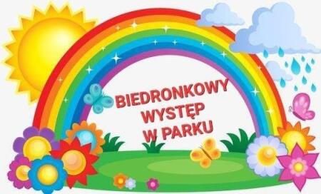 Biedronkowy występ w parku