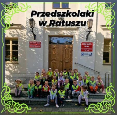 Przedszkolaki w Ratuszu