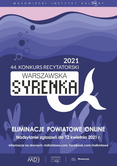 Warszawska Syrenka  - powiatowy konkurs recytatorski