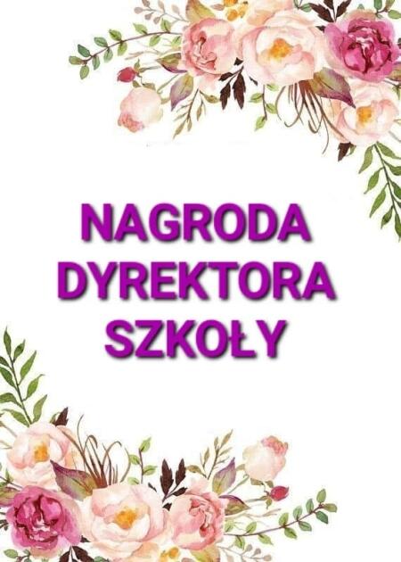 Nagrody Dyrektora Szkoły