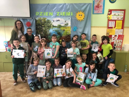 Przedszkolaki dbają o Ziemię