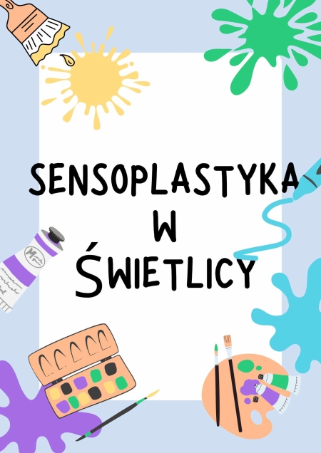 Sensoplastyka w świetlicy 