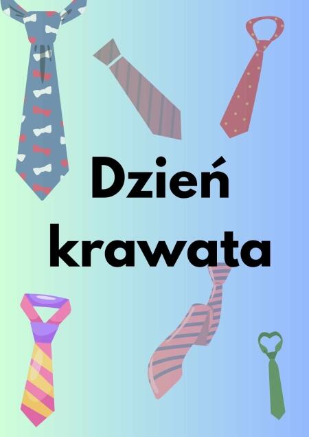 Dzień krawata w świetlicy