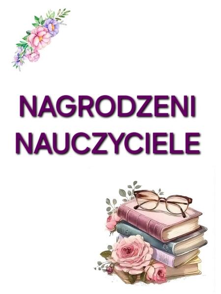 Nagrodzeni nauczyciele