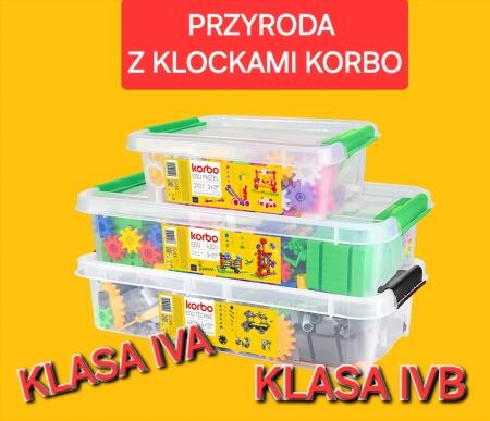 Przyroda z klockami korbo