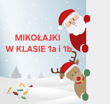 Mikołajki w klasie I A i I B