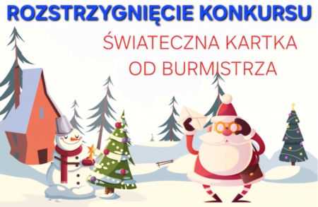 Świąteczna kartka od Burmistrza