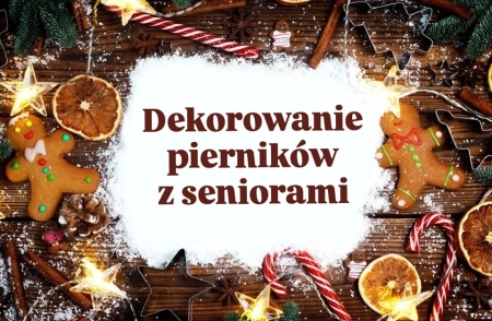 Dekorowanie pierników z seniorami