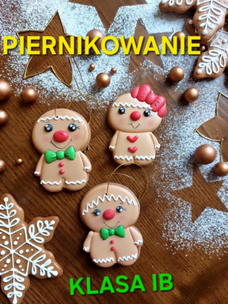 Dekorowanie pierników w klasie I b