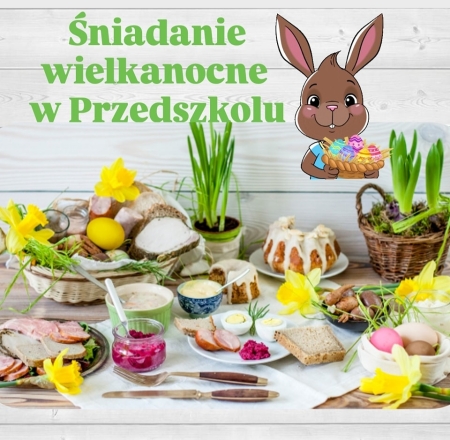 Śniadanie wielkanocne w przedszkolu