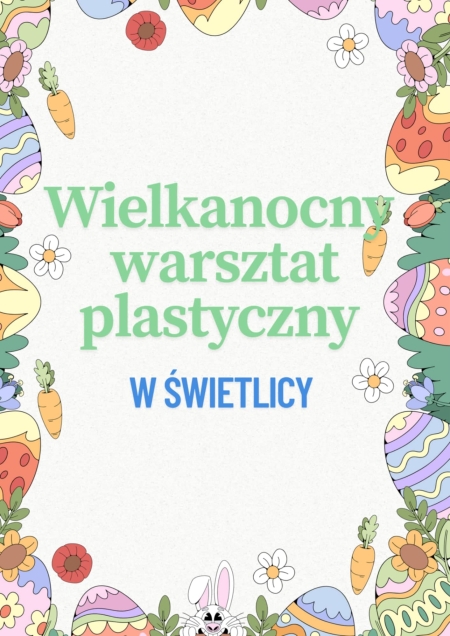 Wielkanocny warsztat plastyczny w świetlicy