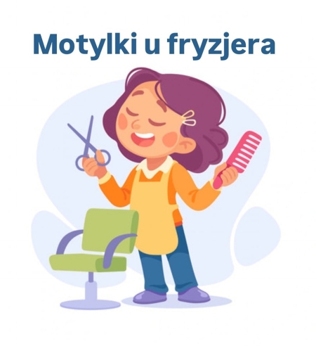 Motylki u fryzjera