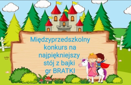 MIĘDZYPRZEDSZKOLNY KONKURS NA NAJŁADNIEJSZE  PRZEBRANIE ZA POSTAĆ Z KSIĄŻKI DLA DZIECI 