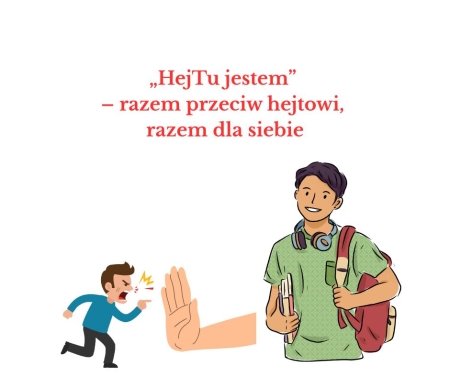 Spektakl profilaktyczny pt. „HejTu jestem”
