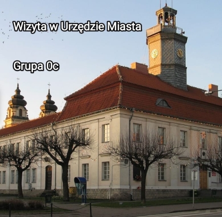 Wizyta dzieci z grupy 0c w Urzędzie Miasta oraz spotkanie z Burmistrzem