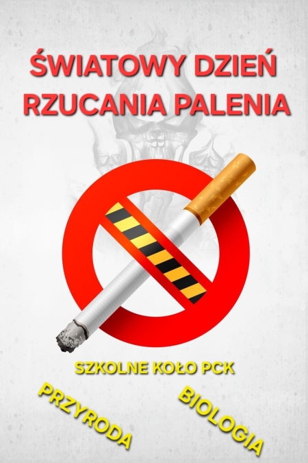 Światowy Dzień Rzucania Palenia w naszej szkole