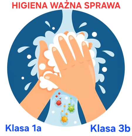 Spotkanie z przedstawicielem PSSE w Mławie w klasach 1a i 3b