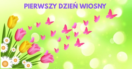  Pierwszy dzień wiosny w naszej szkole!