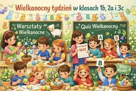 Wielkanocny tydzień w klasach 1b, 2a i 3c