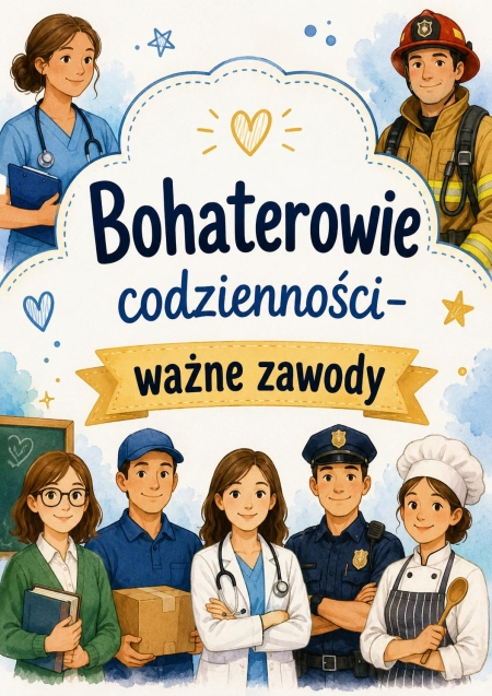 Konkurs ''Bohaterowie codzienności - ważne zawody''