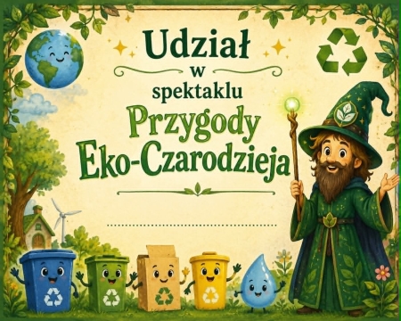 Spektakl ekologiczny ''Przygoda z Eko - Przyjacielem''